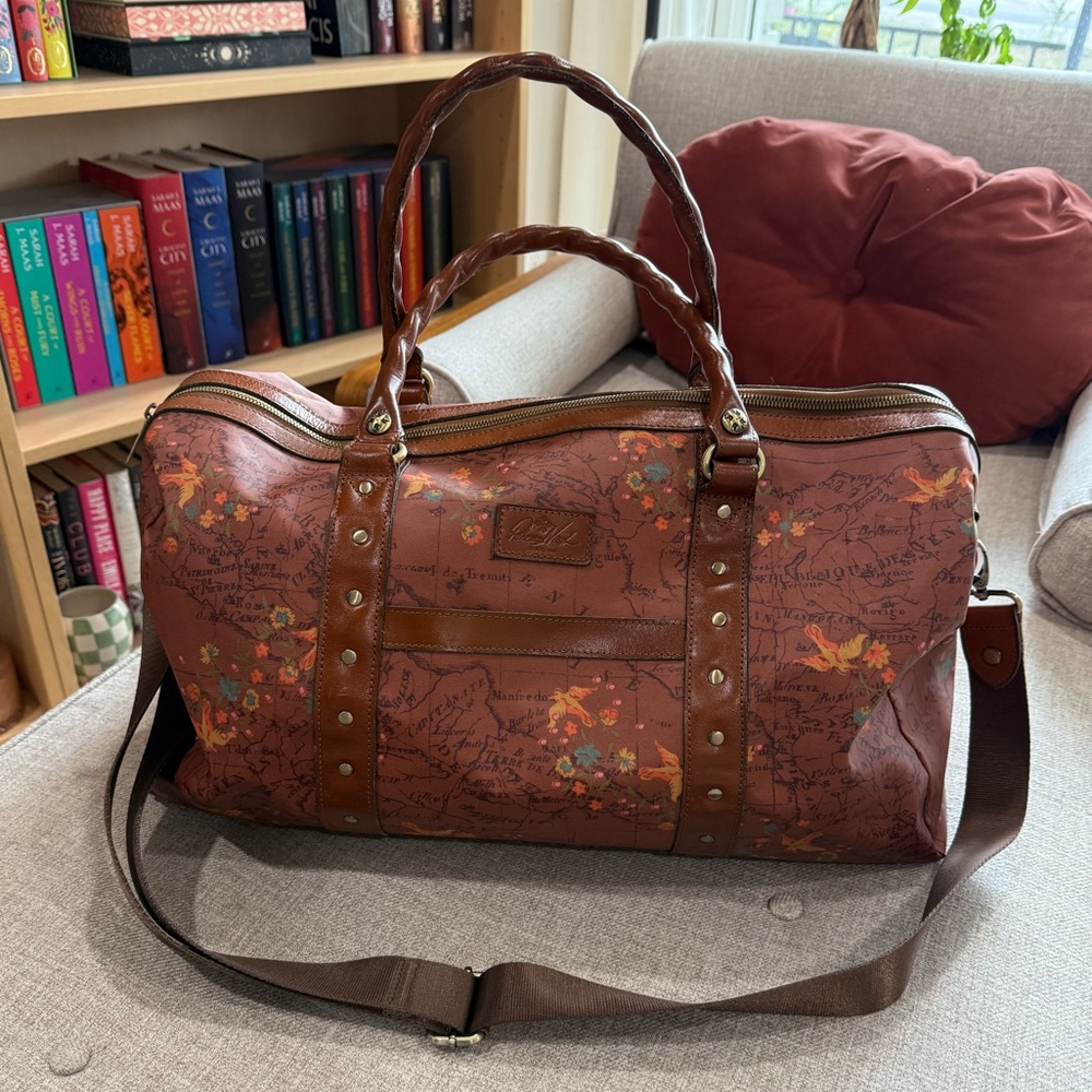 Patricia Nash Milano Weekender Duffel Bag